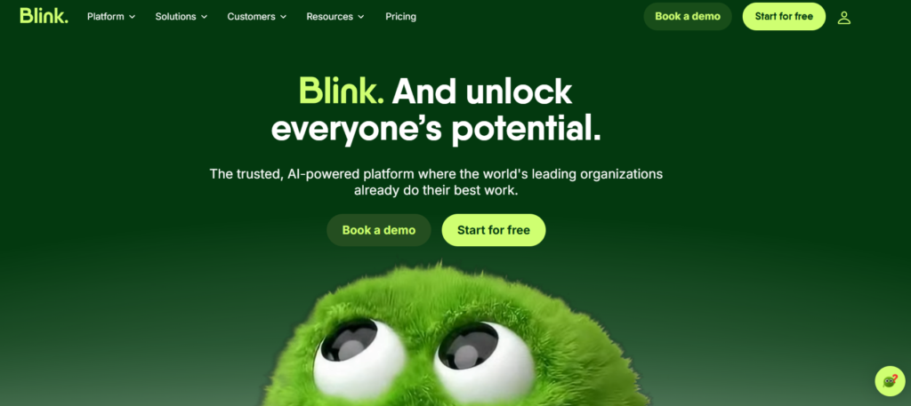 Blink Home Page 