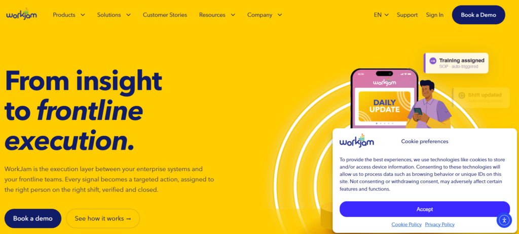 WorkJam Page