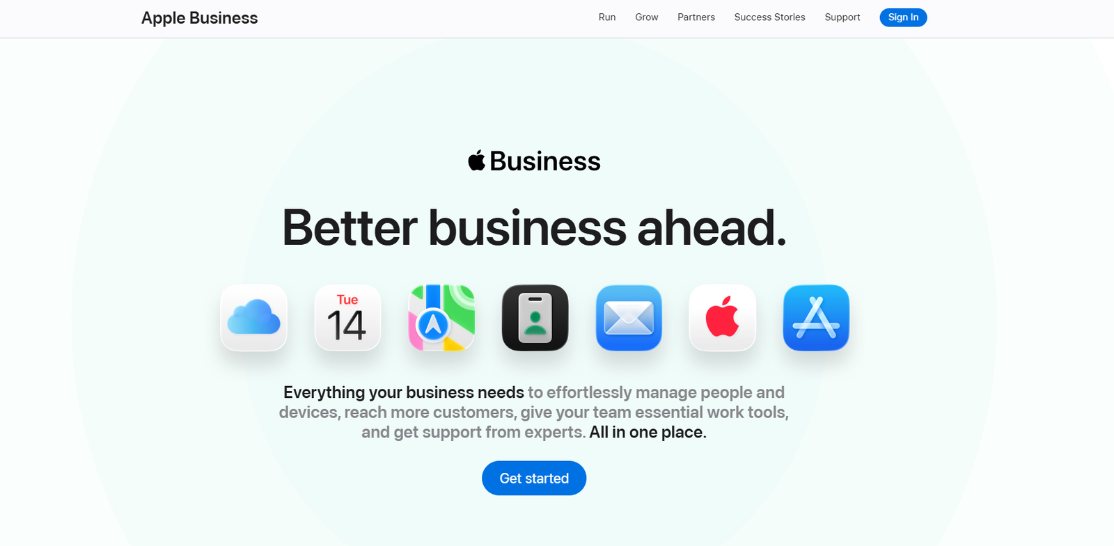 Apple Business Connect