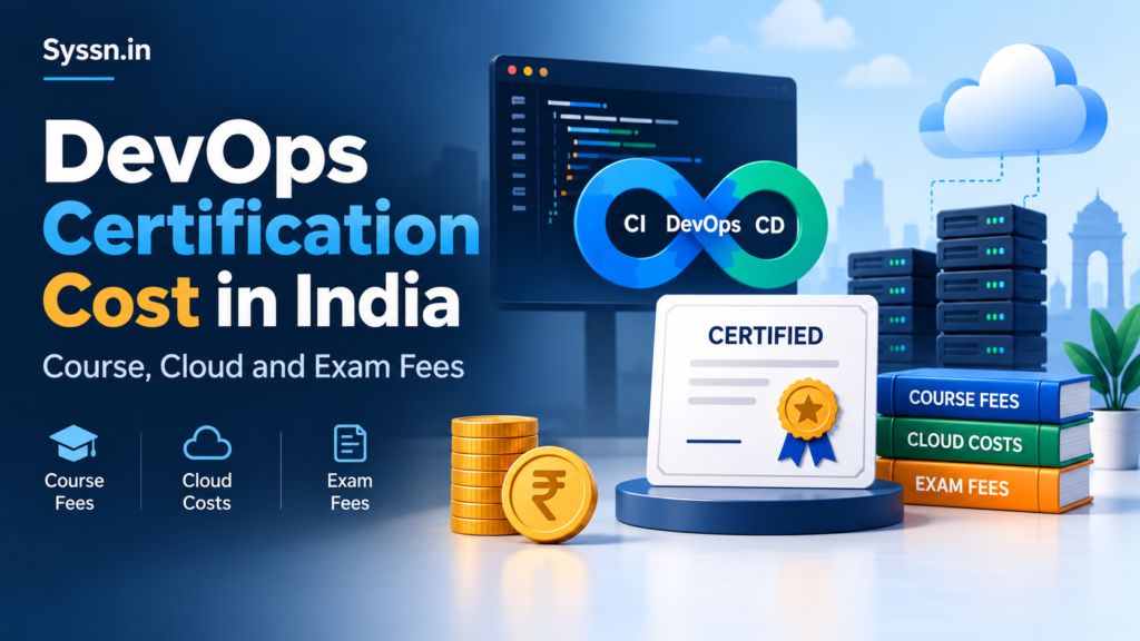 DevOps certification cost in India