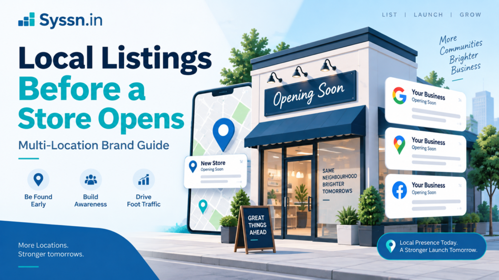 How to Prepare Local Listings Before a Store Opens