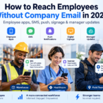 communicate with employees without email