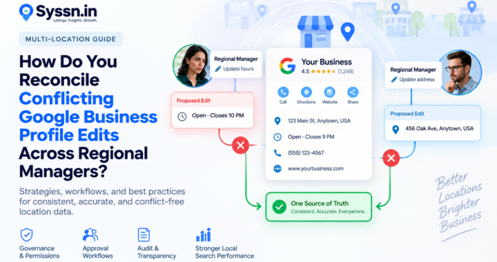 Google Business Profile Edits: How to Resolve Conflicts