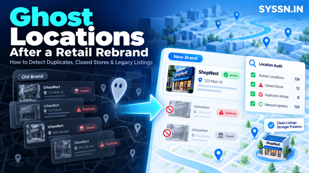 How to Detect Ghost Locations After a Retail Rebrand