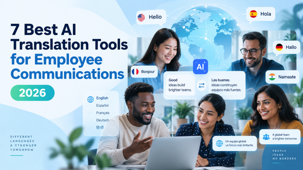 Best AI Translation Tools for Employee Communications in 2026