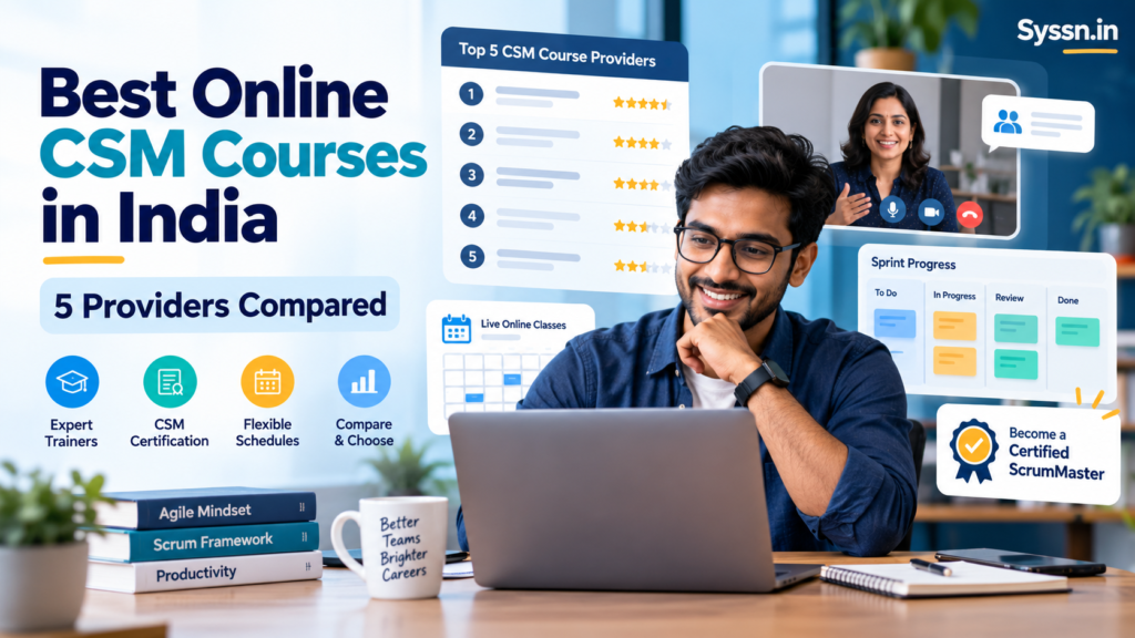 Best Online CSM Courses in India