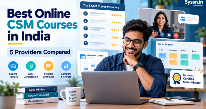 Best Online CSM Courses in India