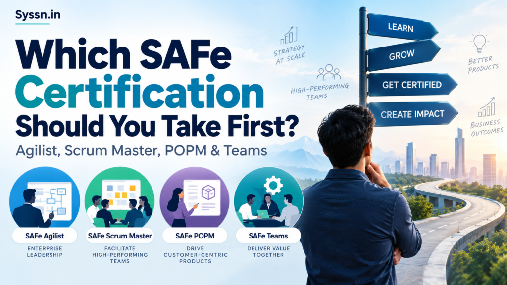Which SAFe Certification Should You Take First